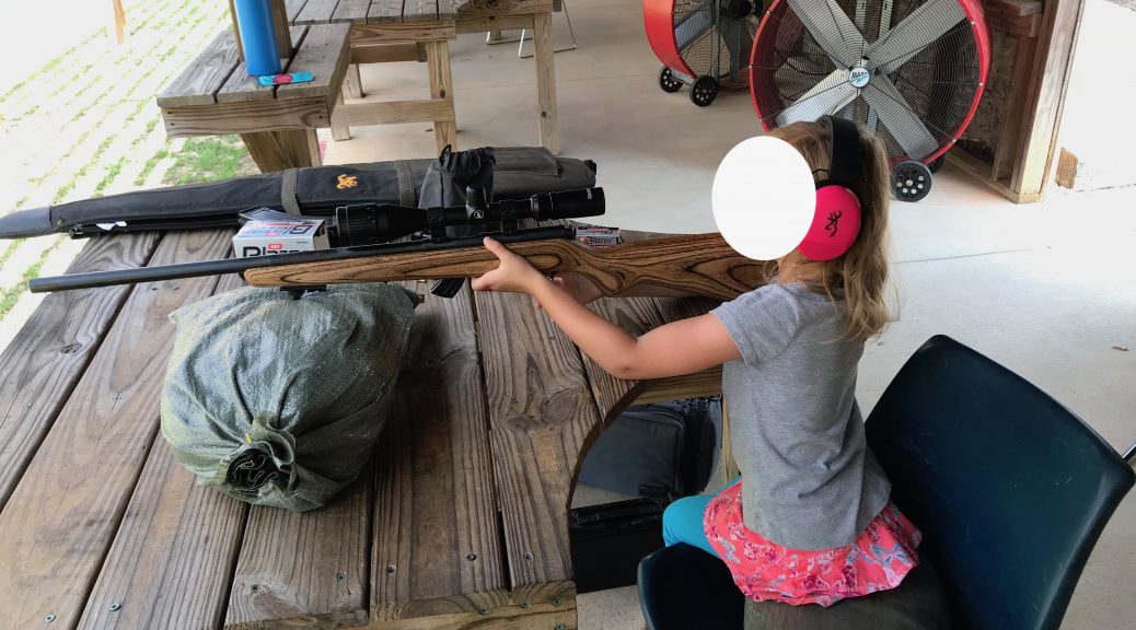 Child Shooting Rifle